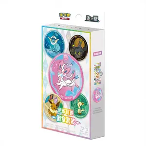 Pokémon Simplified Chinese Terastal Grand Gathering CSV9.5C Eeveelution Badge Set