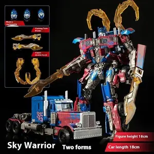 Transformation Robot Toy Car Commander Action Figure AOYI BMB Deformation Truck Head Alloy Edition Anime Model Toy For Kids Gift