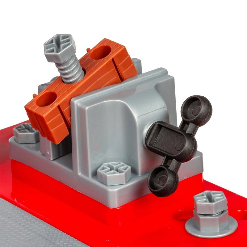 Marvel Spider-Man | Spidey and His Amazing Friends | Team Nascar | Transformers Pit Stop Tool Bench Playset - Pretend Play & Real Tool Fun for Kids Age 4+; Official Licensed