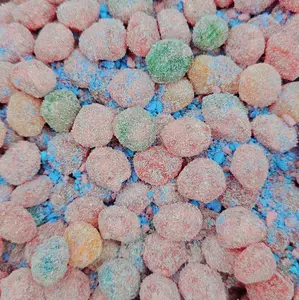 Eshopx Sweet Cotton Candy Gushers Juicy Gushers with Cotton Candy Powder -  Snack Bonbon