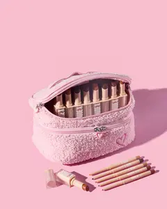 Beauty Creations Nude X Matte Lip Liner and Lipstick Complete Bundle Bag - Makeup Hydrating Cosmetic Color