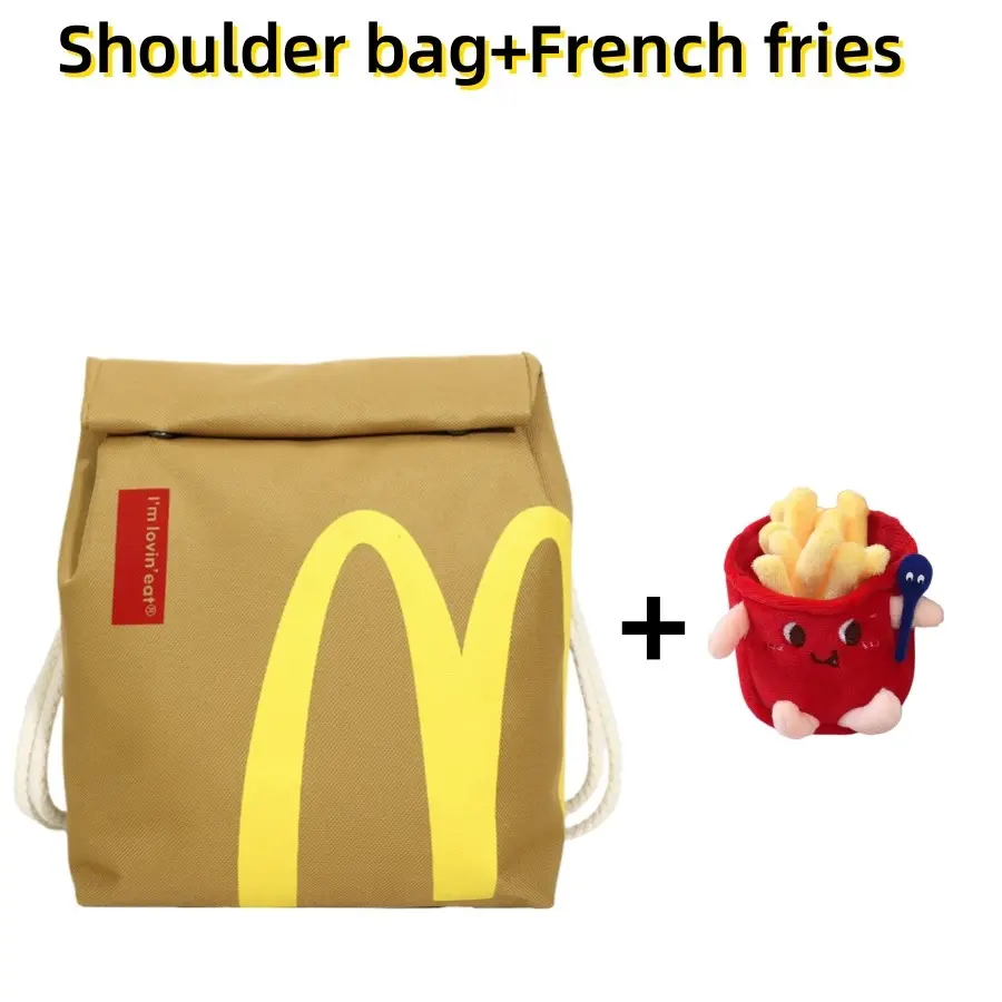 Classic Funny Retro Paper Bag Large Capacity Backpack Cute  display picture 1