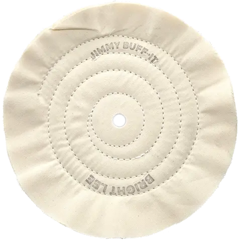SUMMERSHINE SUPPLY 10in Coarser Spiral-Sewn Cotton Buffing Wheel, Automotive & Motorcycle Polishing Maintenance Accessory Polishing Wheels