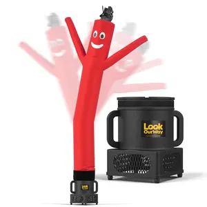 6ft Air Dancer with Blower - Red