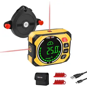Multi Surface with Angle Gauge, with Wall Base, 0-90° & 0-180°, Angle Line for Woodwork, Saw, Frames