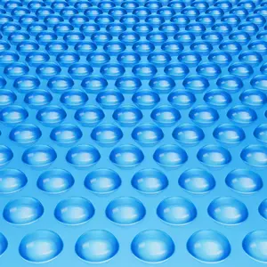 fathersdaygift VEVOR Solar Pool Cover, 32x 16 ft Rectangle Solar Blanket for Pools, Inground Above Ground Swimming Pool Solar Cover, 16 mil Solar Covers Blue