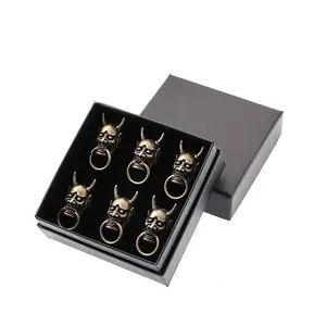 6 Piece Set Gothic Fridge Magnets, Creative Decorative Refrigerator Magnets for Adults, Kitchen Office Whiteboard Storage Cabinet Decoration, Refrigerator Decorating Magnet