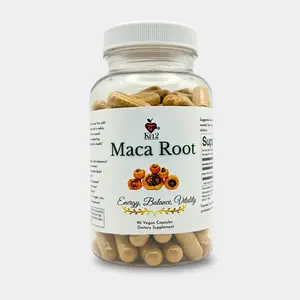 Maca Root Capsules | Natural Energy and Hormone Balance Supplement