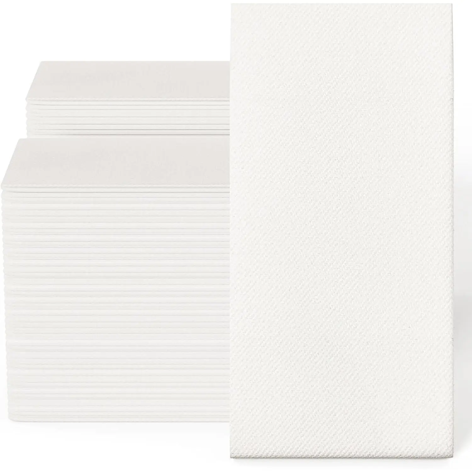 200 Pack Disposable Guest Towels – Soft, Absorbent, Linen-Feel Paper Hand Towels; Decorative Bathroom Hand Napkins for Kitchens, Parties, Weddings, and Halloween