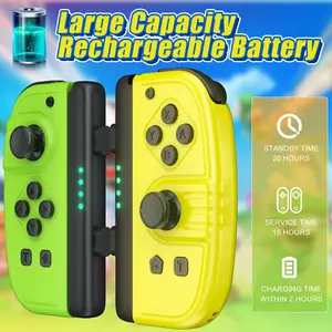 Switch Controller for Nintendo Switch, JoyPad L/R Switch Controllers Compatible with Nintendo Switch/Lite/OLED (Black) summerwins Wireless Gamepad