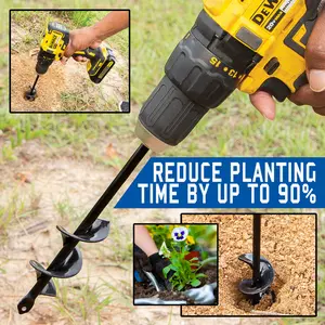 Drill Head Bit Digging Tool