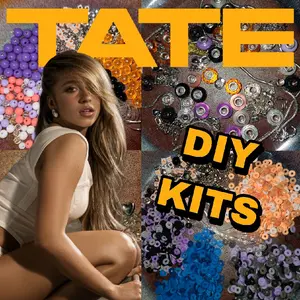 Tate Inspired DIY Jewelry Kit So Close To What Think Later Merch Run For The Hills Charm Acrylic Bubble Heishi European Bracelet