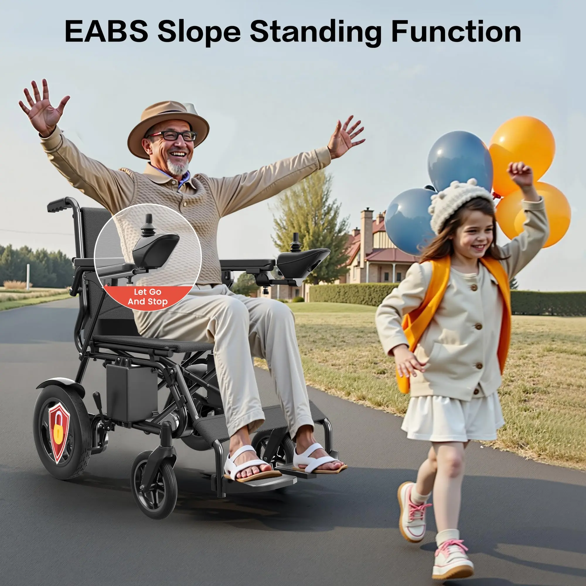 DPRO-Z.All-Terrain Electric Wheelchair with 500W Motor, 300 lbs Capacity, 15-mi Range, Control, Compact Foldable Design for Car Trunk, Adjustable Features, Safety Belts & Stability for Seniors | Mobility Freedom