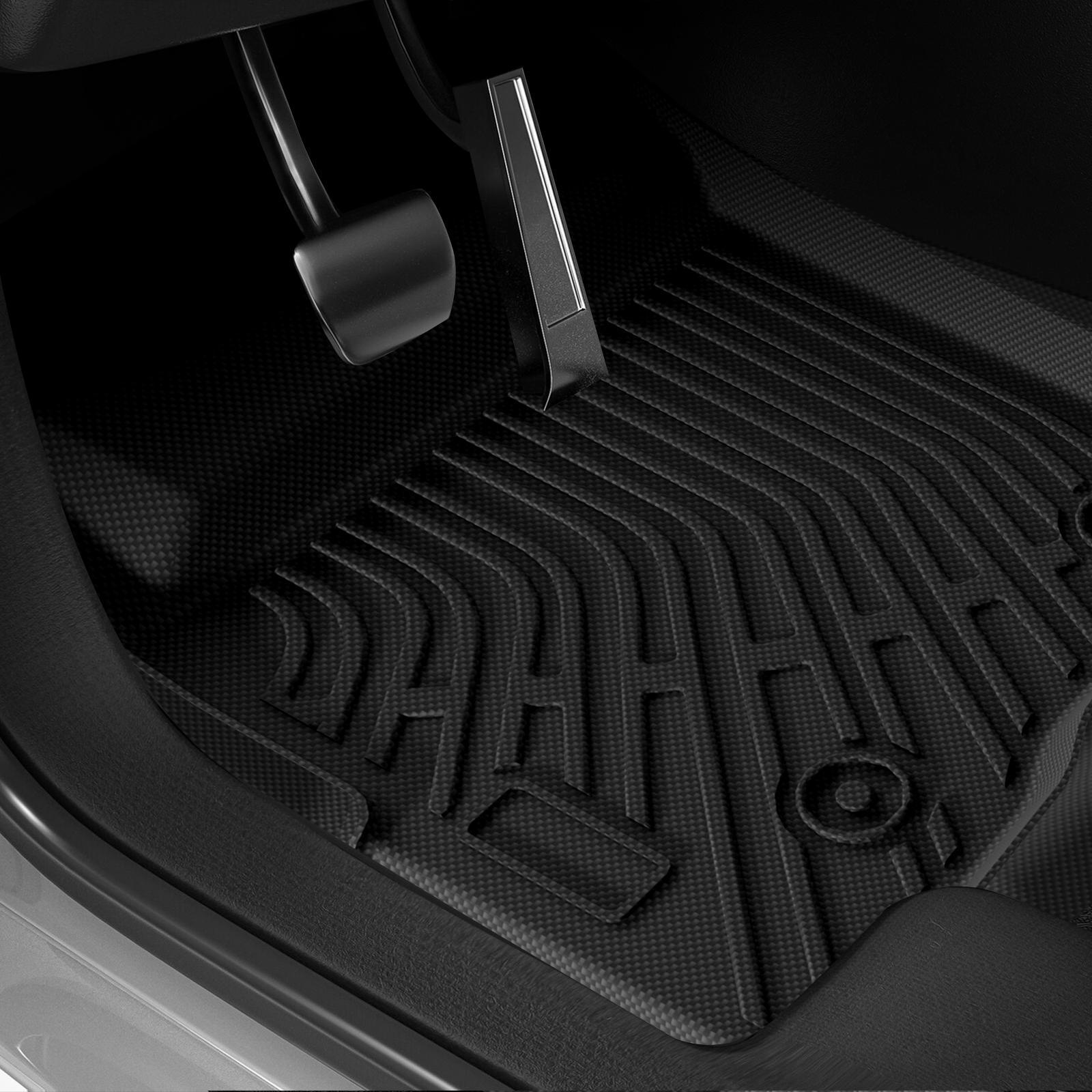 Floor Mats TEP Fits for Ford F-150 2010-2014 All-Weather Automotive Floor Mats Waterproof Heavy Duty Car Mats Flexible Floor Liners 3pcs