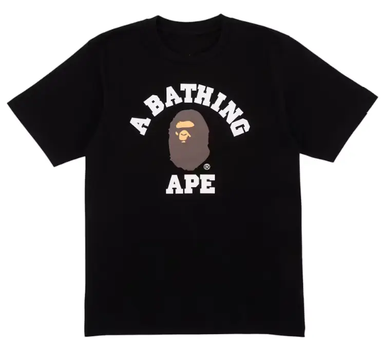 BAPE College Graphic Tee BAPE College Graphic Tee