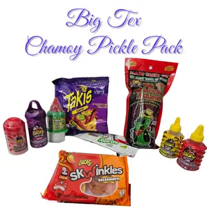 Big Tex Chamoy Pickle Pack -Spicy, Sweet & Sour Snack chamoy pickle kit