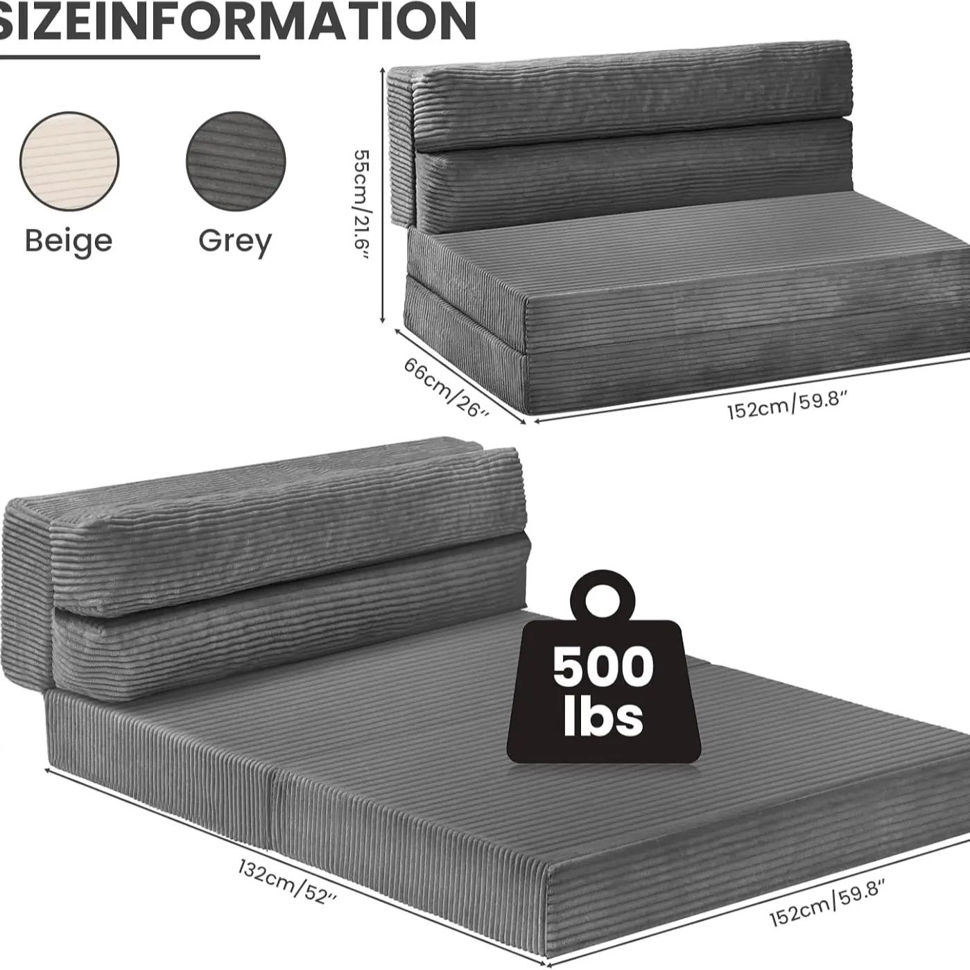 Queen Size - Gray