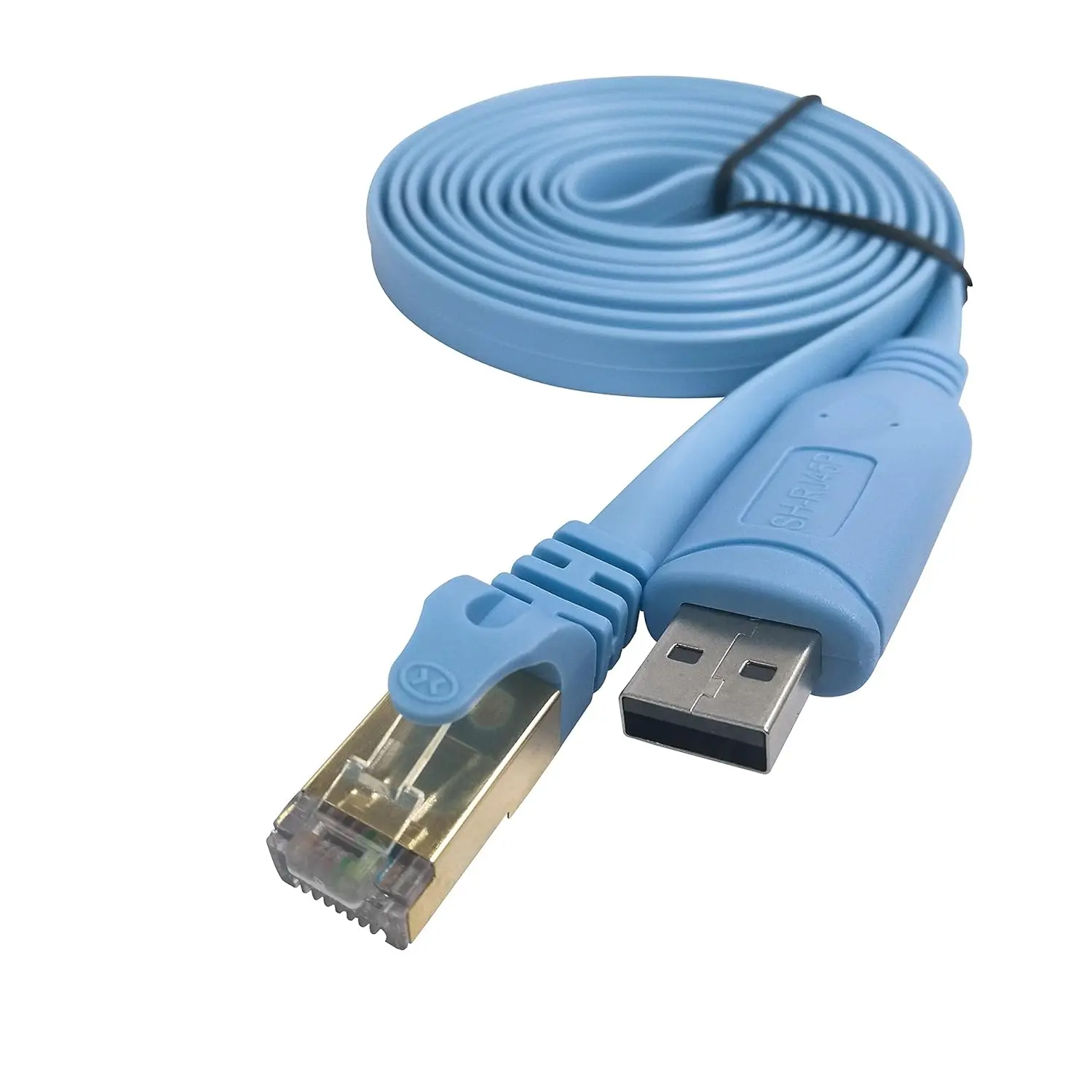 DSD Tech. USB to Console Cable with PL2303GT Chip, Plug-and-Play, 1.8m/5.9ft, Ready to Use in Minutes for Routers, Switches
