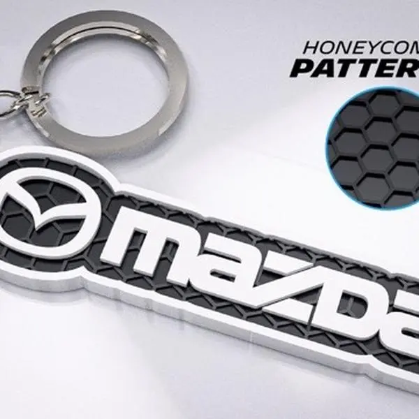 Mazda  Keychain 2 Pack New