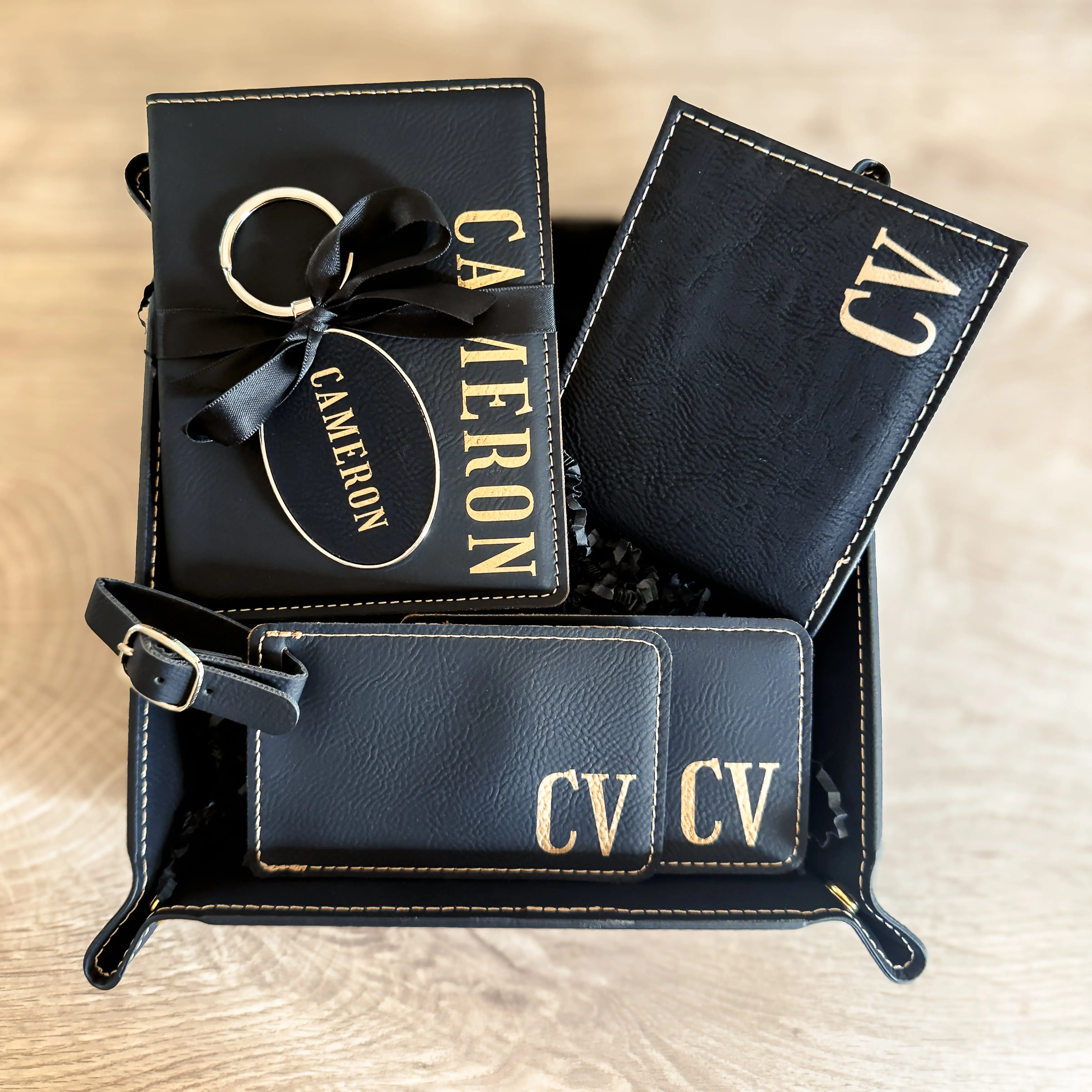 Personalized Men’s Travel Gift Set