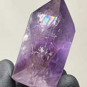2.2” inch Amethyst Tower Specimen - Cut and Polished