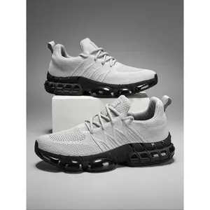 Men’s Sports Running Shoes, Casual Walking Sneakers, Stylish Gym Fitness Shoes, Breathable Lightweight Comfortable Footwear, Jogging Shoes