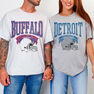 Vintage Football T-shirt Hometown Teams Tee Football Retro Tshirt Football Thowback Tee Buffalo Football Tshirt Kansas City football tee Dallas Football Throwback T-shirt San Francisco Tee Pittsburg Vintage Tshirt