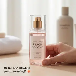 Natural Peach Oolong Fragrance Spray - Sweet Fruit Tea Scent Body Mist | Light & Fresh Daily Perfume for Women Spray floral elegant scentual fruit sweet Eau de Parfum long-lasting fragrance gourmand fragrance e daily portable