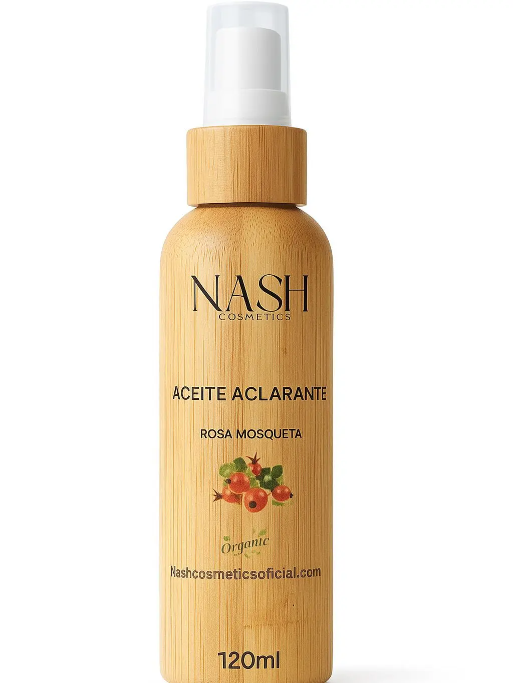 Aceite Aclarante rosa mosqueta