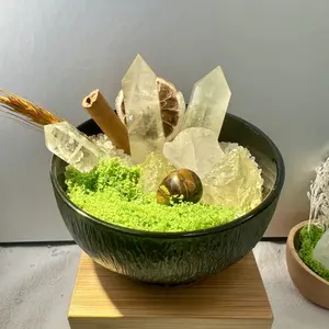 【Fortune Haven Set】Handmade Crystal Garden Collections – Handmade Crystal Scene | DIY Healing Energy Home Décor