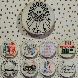 Book Themed Mini Magnets