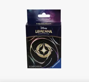 Disney Lorcana Card Sleeves - Card Back (65-Pack)