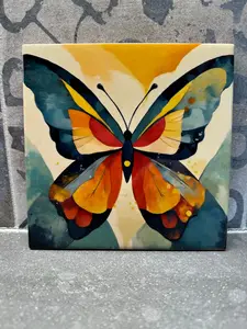 Mid-Century Modern Style Butterfly Hot Pot Trivet