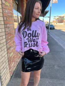 Neon Lights Pleather Skirt