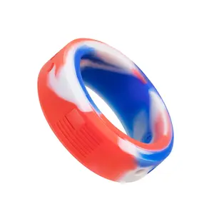 TUFF 1776 Stacking Rings Stackable Silicone Glow in the Dark Ring for Everyday Use and Special Commitments