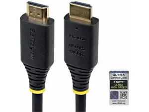 Startech HDMI21-CBL-8K60-10F 10 ft. Certified Ultra High Speed HDMI 2.1 Cable, 8K 60Hz & 4K 120Hz - Black