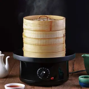 Multi-use Bamboo Dim Sum Steamer