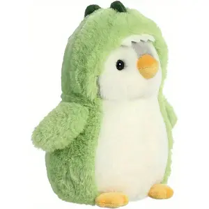 Transformable Penguin Plush Kawaii Stuffed Animals Rabbit Snowman Unicorn Dinosaur Cute Small Christmas Holiday Costume Penguin Children Educational Toy