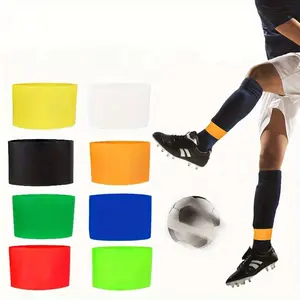 Silicone Shin Guard, 1 Pair Training Strap, Anti Slip Socks, Sports Leg Guard, Silicone Sleeves for Basketball and Football Training Accessories, Soccer Training Equipment