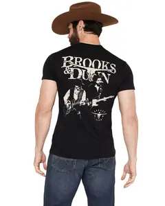 Brooks Men's And Dunn America's Finest Short Sleeve Graphic T-Shirt - S6br00dmse