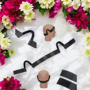 Wig Melting Band - Soft Stretchy Elastic Tool for Securing Lace Front Wigs, Adjustable Velcro or Straps Available