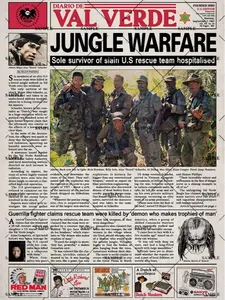 Predator Newspaper Poster Print