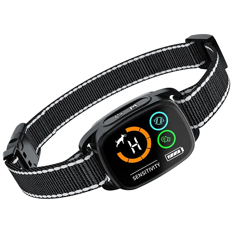 Dog Bark Collar, Rechargeable Anti-Barking Device, 6 Adjustable Sensitivity Settings, Beep & Vibration Modes, Ip67 Waterproof Design, Training Collars