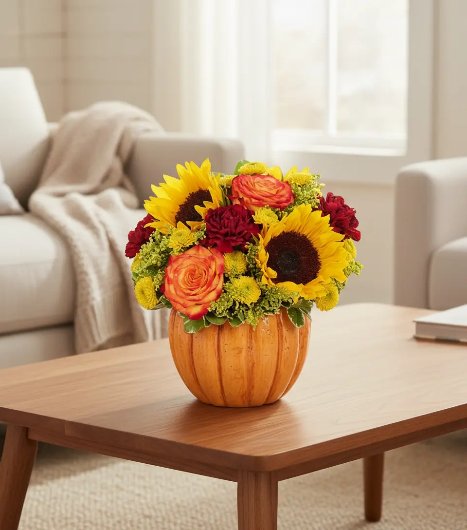 Rustic Pumpkin Bouquet