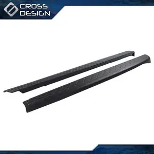 CROSSDESIGN Bed Cap Molding Rail Cover Fit For 07-13 Silverado 1500 Cargo Truck 5.8Ft Bed