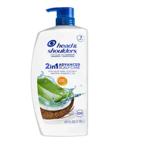 Head & Shoulders 2-in-1 Advanced Scalp Care with Aloe Vera, Coconut Water & Vitamins, 40 fl oz Conditioner Haircare Shampoo