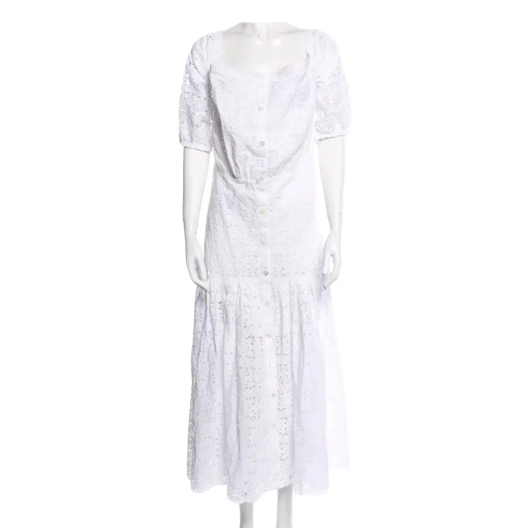 veronica beard embroidery dress Casual Evening Fabric Comfortable Womenswear