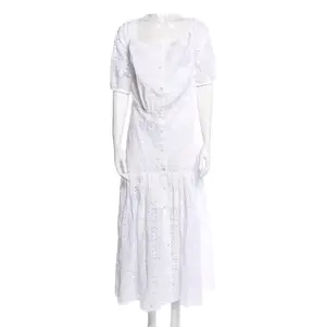 veronica beard embroidery dress Casual Evening Fabric Comfortable Womenswear