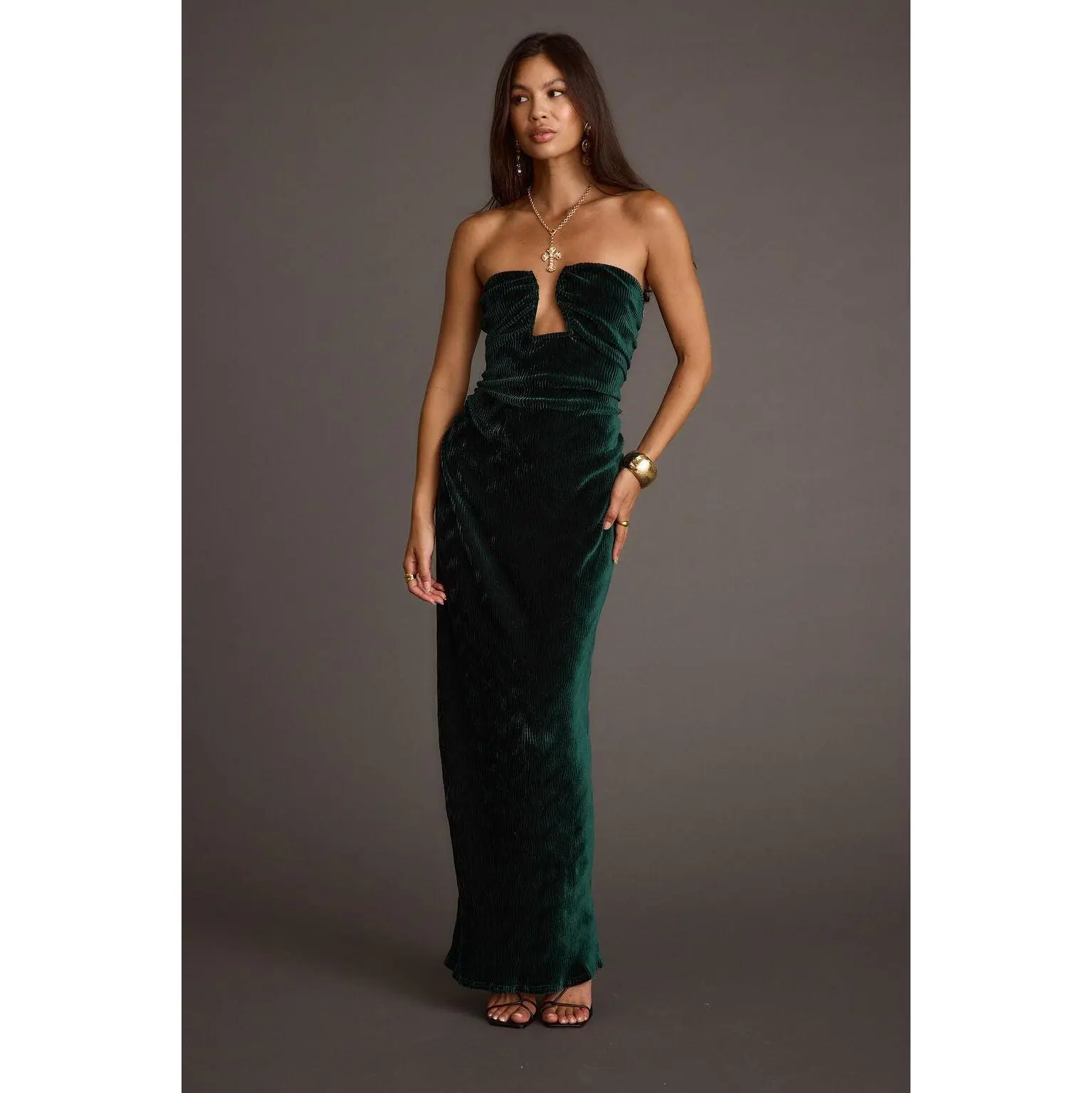 jones strapless maxi dress Bec & Bridge
