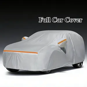 Full Car Cover, All Weather Waterproof & UV Protection Full Cover for Cars & SUVs - Universal Fit Outdoor Use, Dustproof Snowproof Anti-Scratch